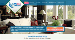 Desktop Screenshot of magpiecleaning.com